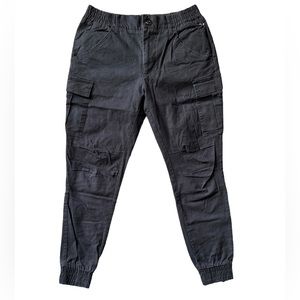 Number (N)ine Black Cuffed Cargo Pants Size: M